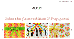 Desktop Screenshot of midoriwholesale.com